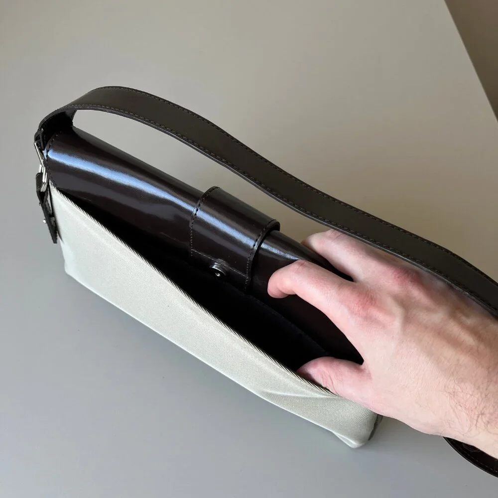 Matt & Nat Womens Bag Vegan Leather Brown Clutch Purse Montreal Rare - Picture 11 of 11